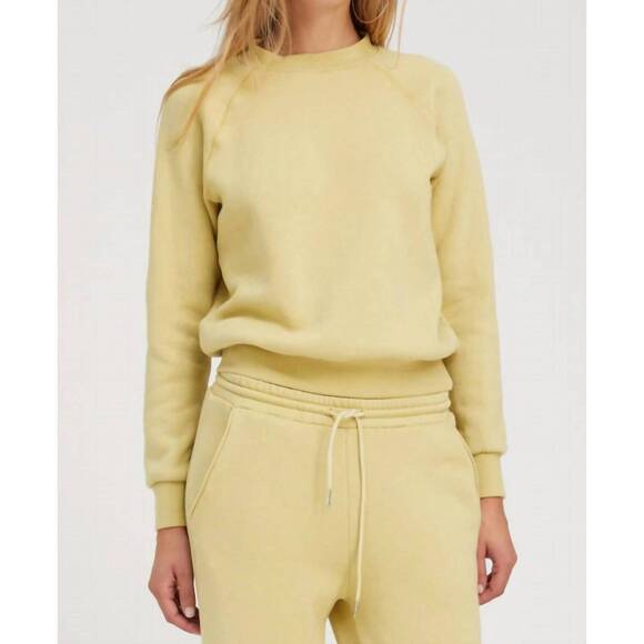 SPRWMN Tops - NEW SPRWMN shrunken raglan sweatshirt in pistachio